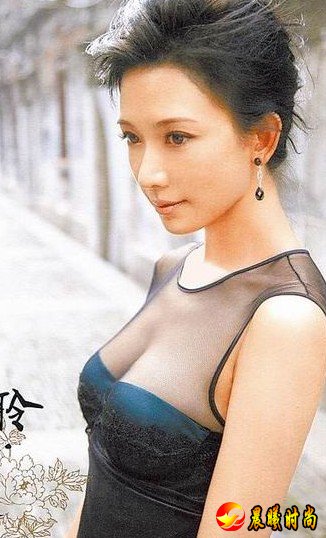 林志玲性感秀乳沟